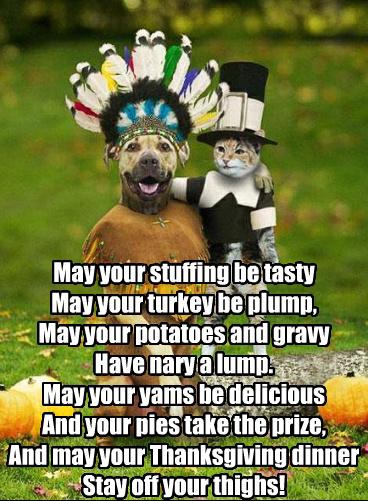 A Thanksgiving wish from us to you and yours ...