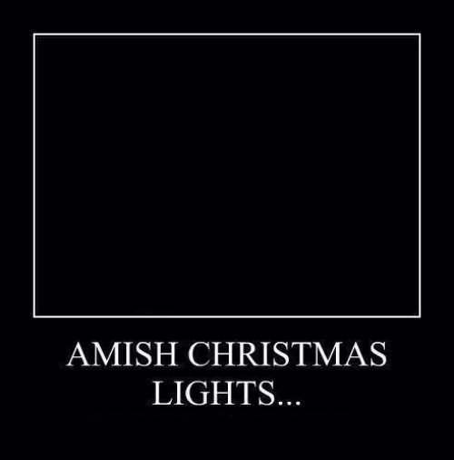 Amish Christmas Lights