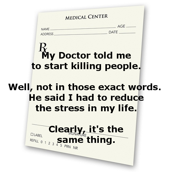 Medical Advice VS. Real Stress Relief